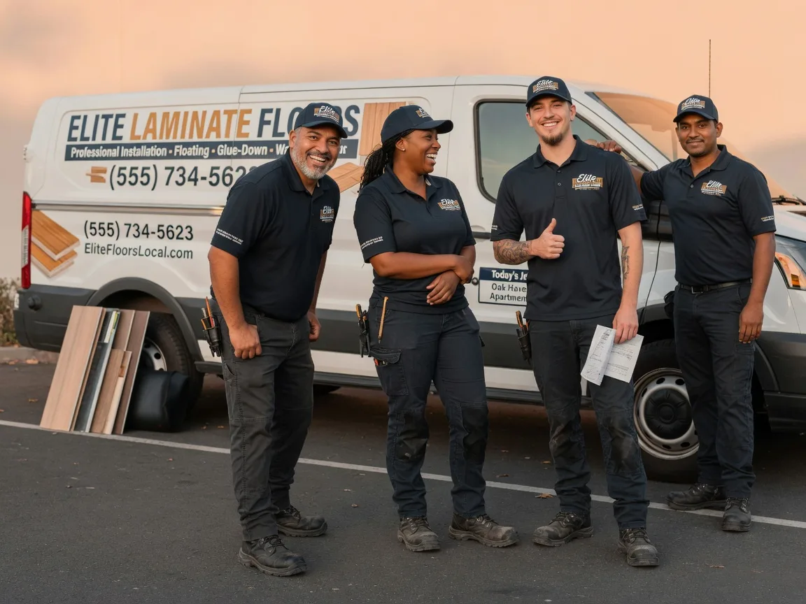 Laminate flooring installation company in Holcombe, WI
